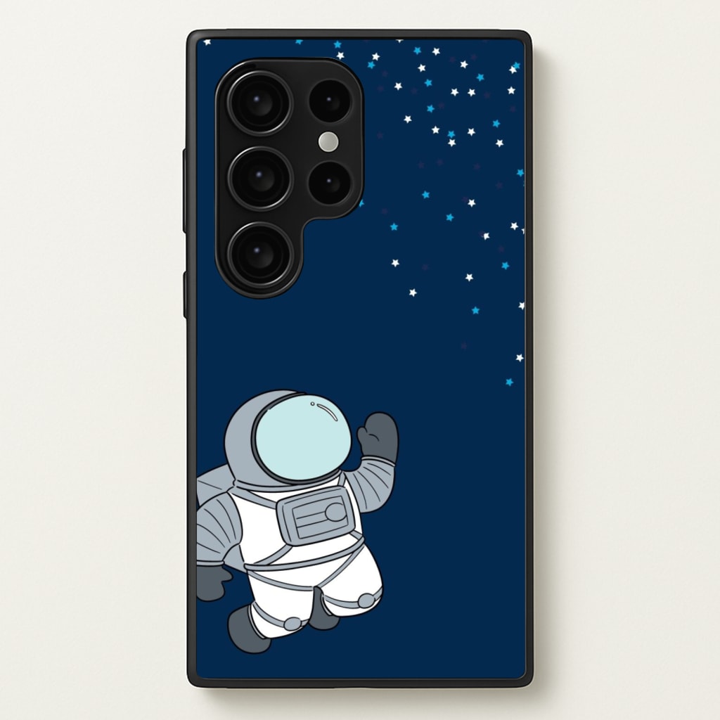 Astronaut Bobbling - Space  - Space Phone Case for Galaxy S24 Ultra