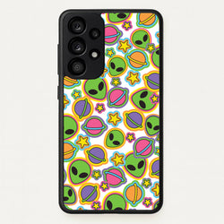 Colourful Aliens And Stars  - Space Phone Case for Galaxy A53