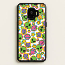 Colourful Aliens And Stars  - Space Phone Case for Galaxy S9