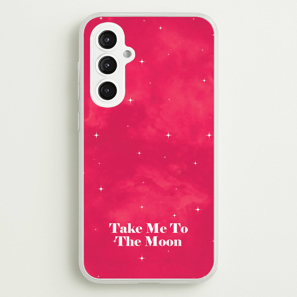 Take Me To The Moon  - Space Phone Case for Galaxy S23FE