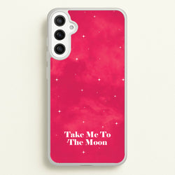 Take Me To The Moon  - Space Phone Case for Galaxy A36