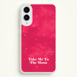 Take Me To The Moon  - Space Phone Case for Galaxy S25 Edge