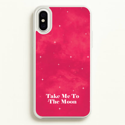 Take Me To The Moon  - Space Phone Case for iPhone XS Max