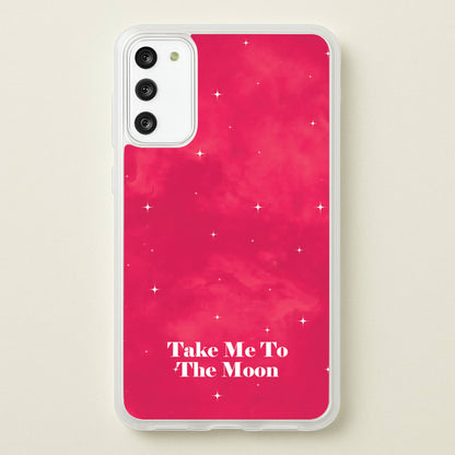 Take Me To The Moon  - Space Phone Case for Galaxy S20FE