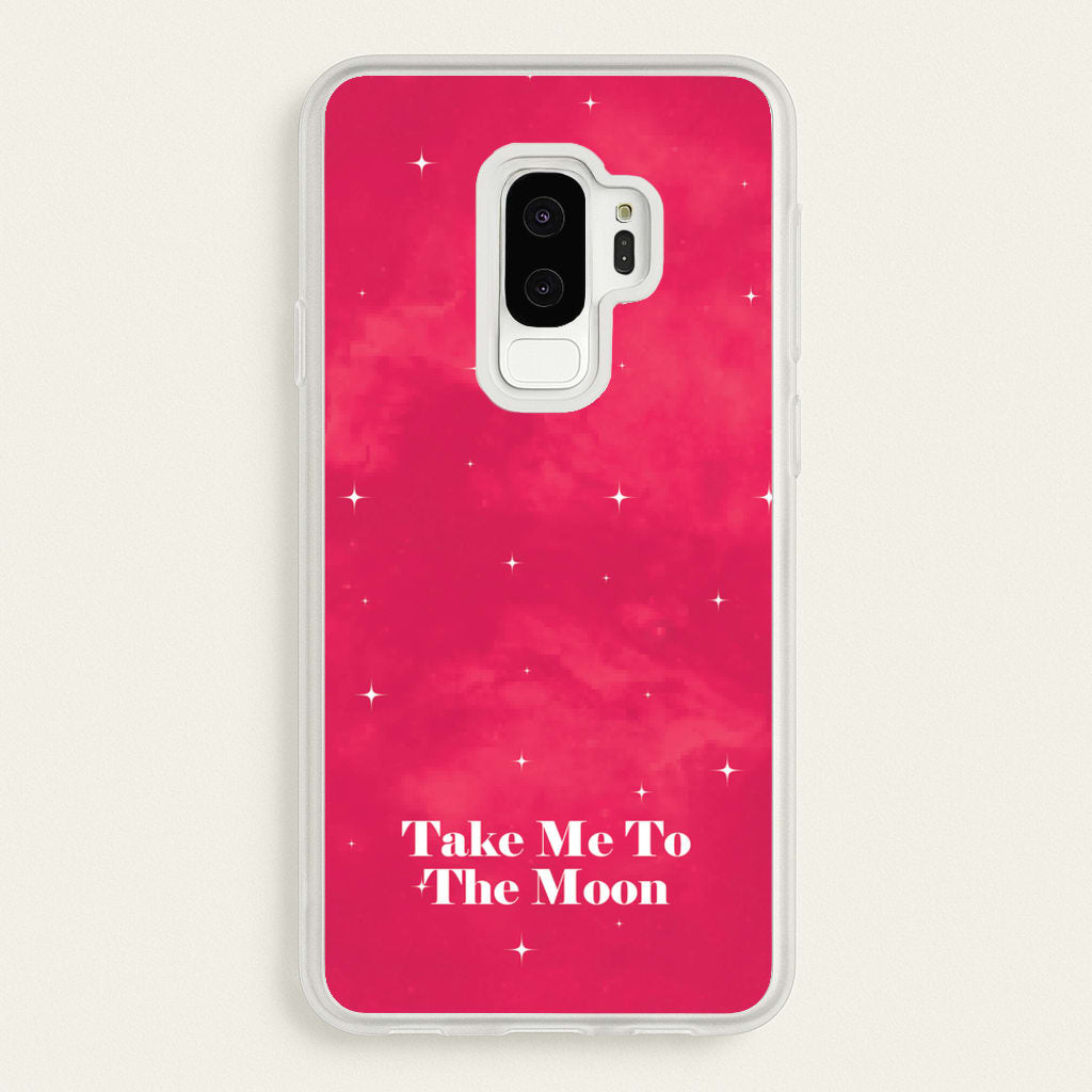 Take Me To The Moon  - Space Phone Case for Galaxy S9 Plus