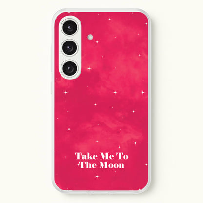 Take Me To The Moon  - Space Phone Case for Galaxy S24FE