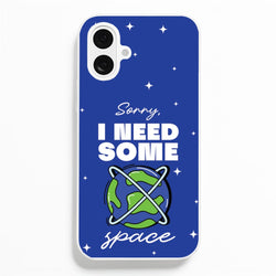 Cartoon I Need Some Space  - Space Phone Case for iPhone 16 Plus