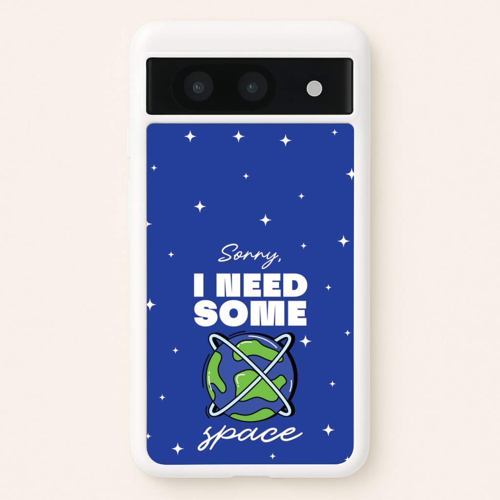 Cartoon I Need Some Space  - Space Phone Case for Google Pixel 8a