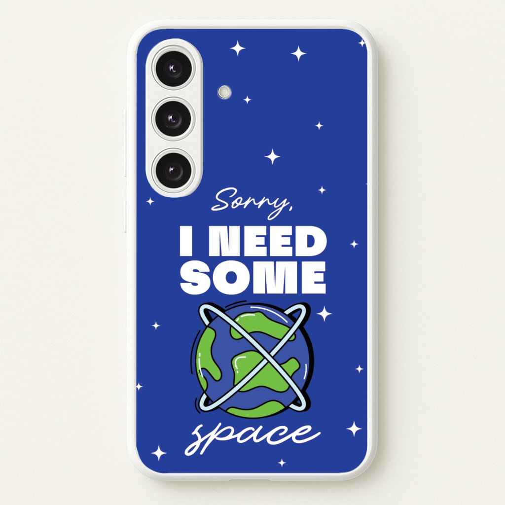 Cartoon I Need Some Space  - Space Phone Case for Galaxy S24