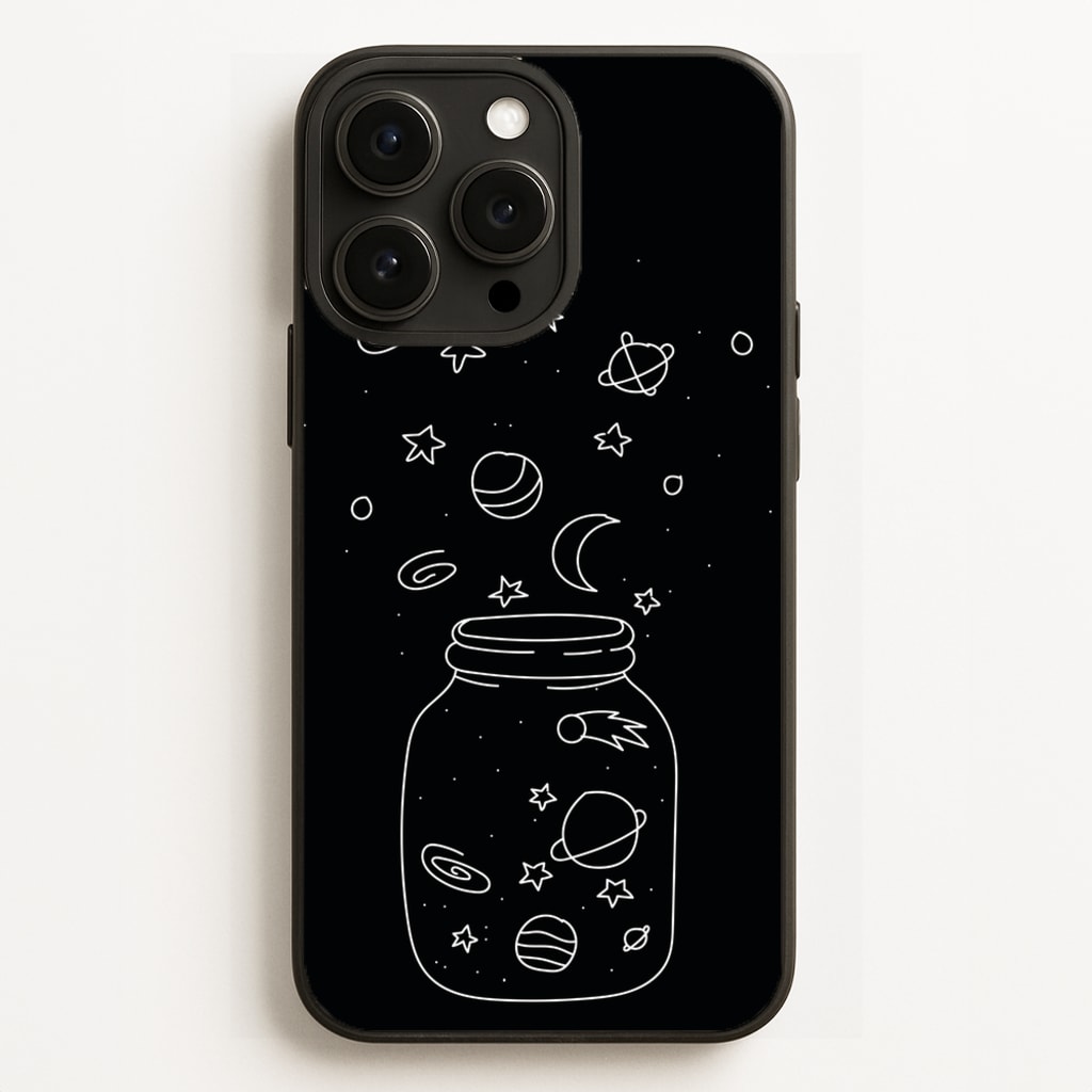 Space Jar  - Space Phone Case for iPhone 16 Pro Max