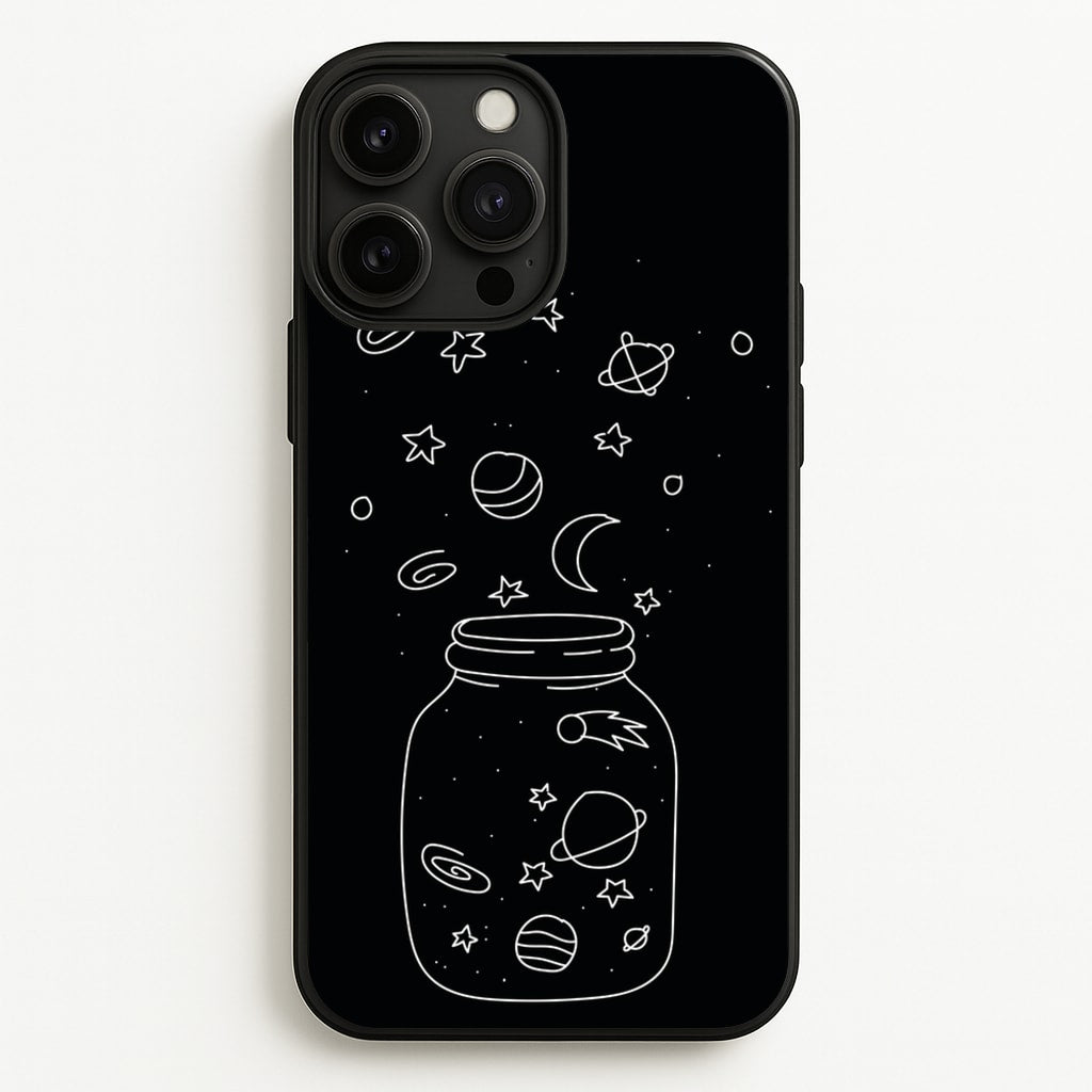Space Jar  - Space Phone Case for iPhone 13 Pro Max