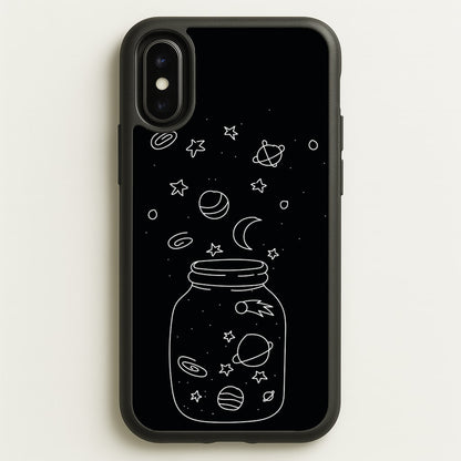 Space Jar  - Space Phone Case for iPhone X / XS