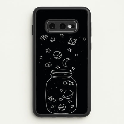 Space Jar  - Space Phone Case for Galaxy S10e