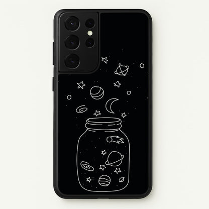 Space Jar  - Space Phone Case for Galaxy S21 Ultra