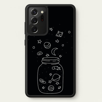 Space Jar  - Space Phone Case for Galaxy Note 20 Ultra