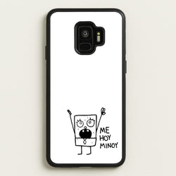 Doodlebob Me Hoy Minoy  -  Phone Case for Galaxy S9