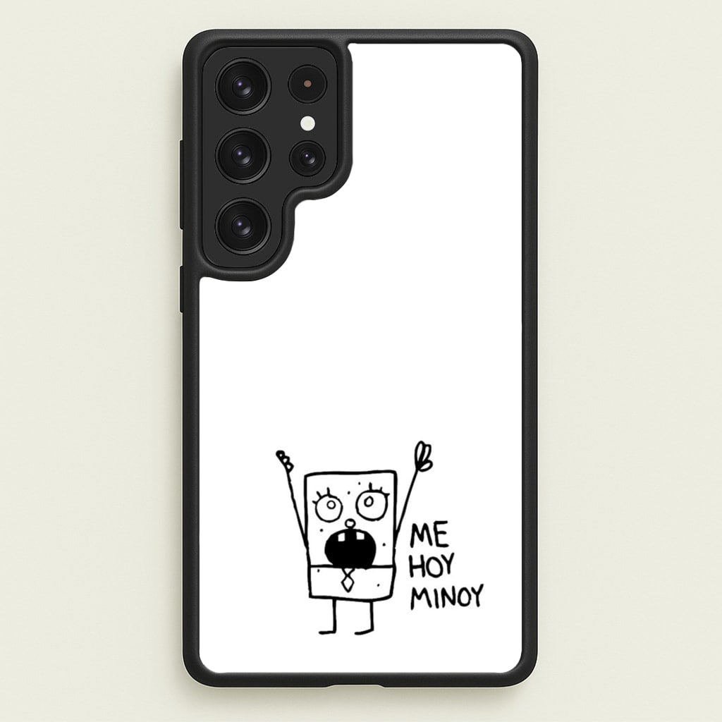 Doodlebob Me Hoy Minoy  -  Phone Case for Galaxy S22 Ultra