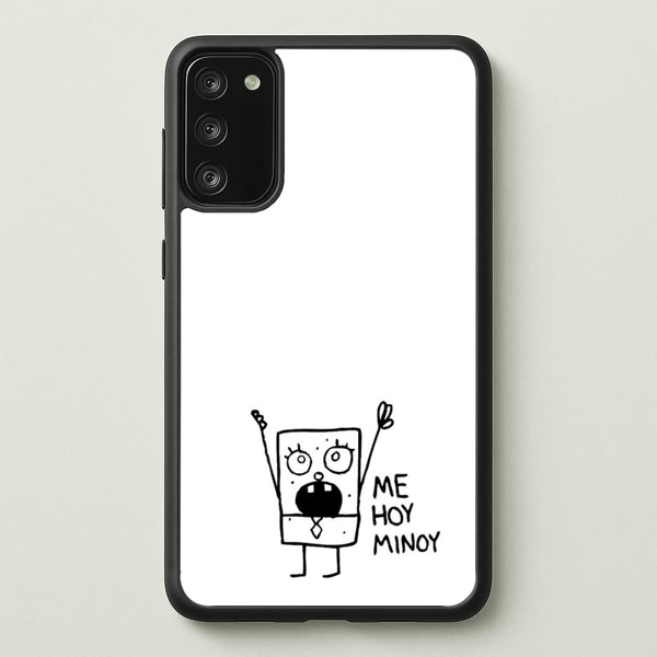 Doodlebob Me Hoy Minoy  -  Phone Case for Galaxy S20