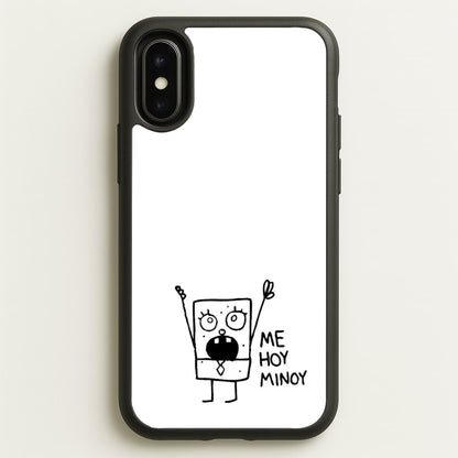 Doodlebob Me Hoy Minoy  -  Phone Case for iPhone X / XS