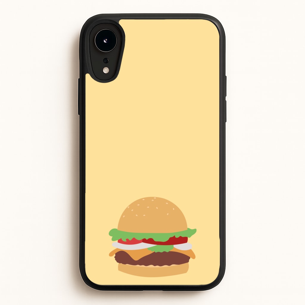 Krabby Patty  - Spongebob Phone Case for iPhone XR