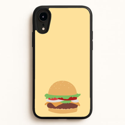 Krabby Patty  - Spongebob Phone Case for iPhone XR