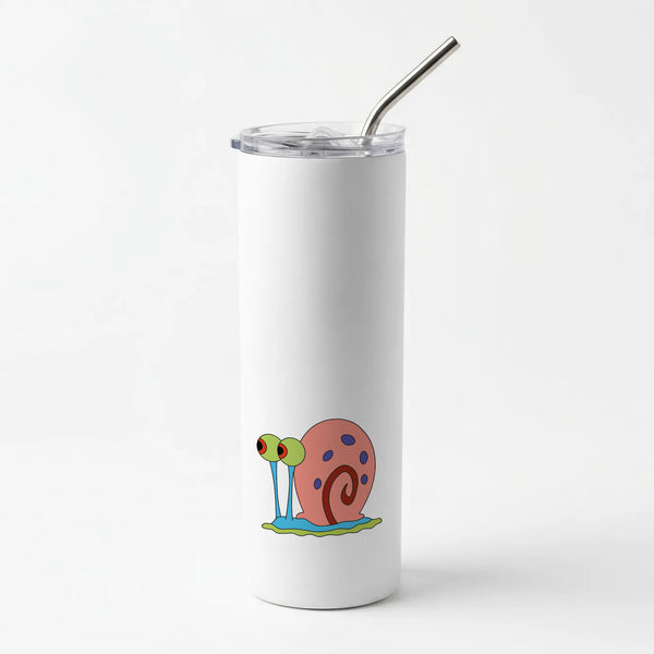 Gary The Snail Skinny Tumbler