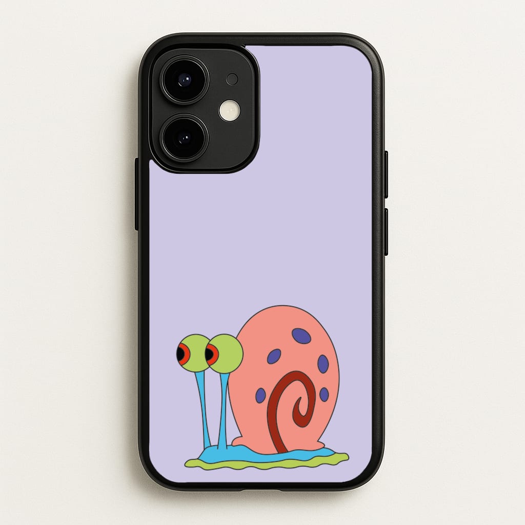 Gary The Snail  - Spongebob Phone Case for iPhone 12 / 12 Pro