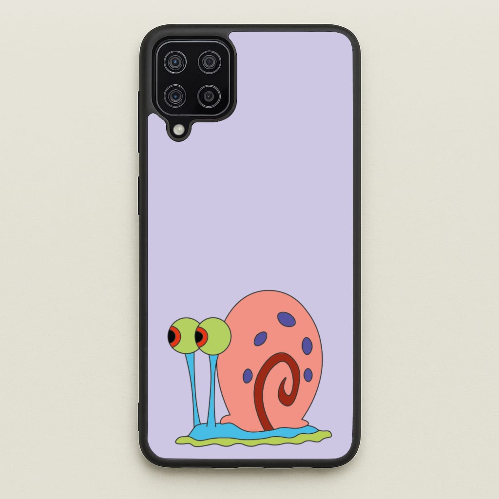 Gary The Snail  - Spongebob Phone Case for Galaxy A12
