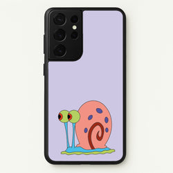 Gary The Snail  - Spongebob Phone Case for Galaxy S21 Ultra