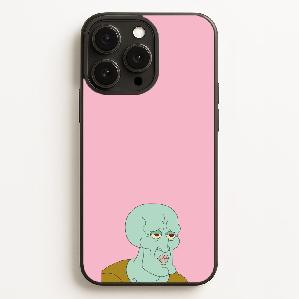 Muscly Squidward Phone Case