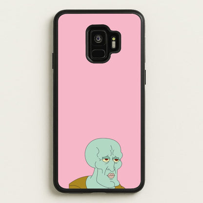Muscly Squidward  - Spongebob Phone Case for Galaxy S9