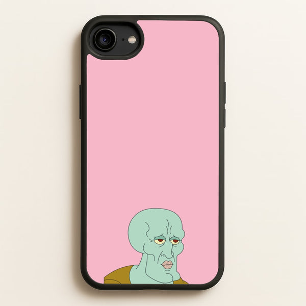 Muscly Squidward  - Spongebob Phone Case for iPhone 6 / 7 / 8 / SE