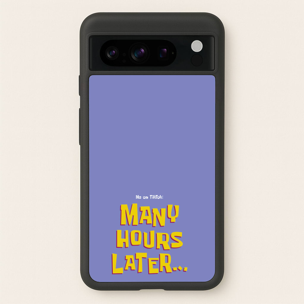 Many Hours Later  - Spongebob Phone Case for Google Pixel 8 Pro