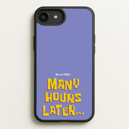 Many Hours Later  - Spongebob Phone Case for iPhone 6 Plus / 7 Plus / 8 Plus