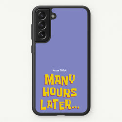 Many Hours Later  - Spongebob Phone Case for Galaxy S22