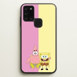 Patrick And Sponge  - Spongebob Phone Case for Galaxy A21s