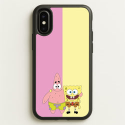 Patrick And Sponge  - Spongebob Phone Case for iPhone X / XS