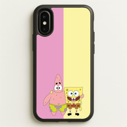 Patrick And Sponge  - Spongebob Phone Case for iPhone X / XS