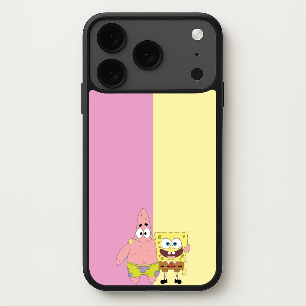 Patrick And Sponge Phone Case