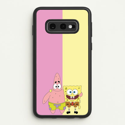 Patrick And Sponge  - Spongebob Phone Case for Galaxy S10e