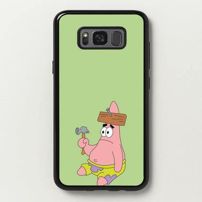 Nail Patrick  - Spongebob Phone Case for Galaxy S8 Plus