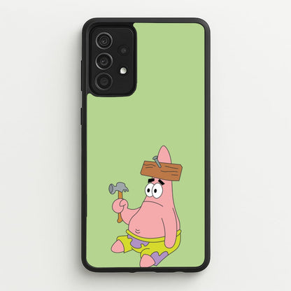 Nail Patrick  - Spongebob Phone Case for Galaxy A52 / A52s