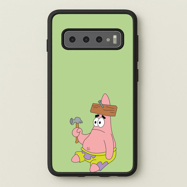 Nail Patrick  - Spongebob Phone Case for Galaxy S10 Plus