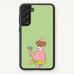 Nail Patrick  - Spongebob Phone Case for Galaxy S21 Plus