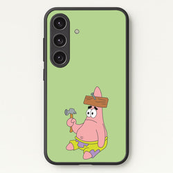 Nail Patrick  - Spongebob Phone Case for Galaxy S24 Plus