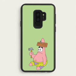 Nail Patrick  - Spongebob Phone Case for Galaxy S9 Plus