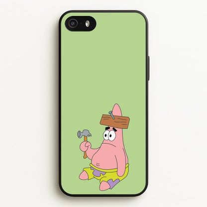 Nail Patrick  - Spongebob Phone Case for iPhone 5 / 5s / SE 2016
