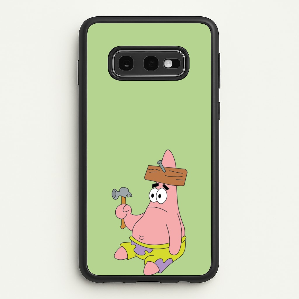 Nail Patrick  - Spongebob Phone Case for Galaxy S10e