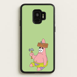 Nail Patrick  - Spongebob Phone Case for Galaxy S9