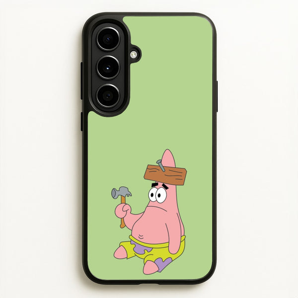 Nail Patrick  - Spongebob Phone Case for Galaxy A56